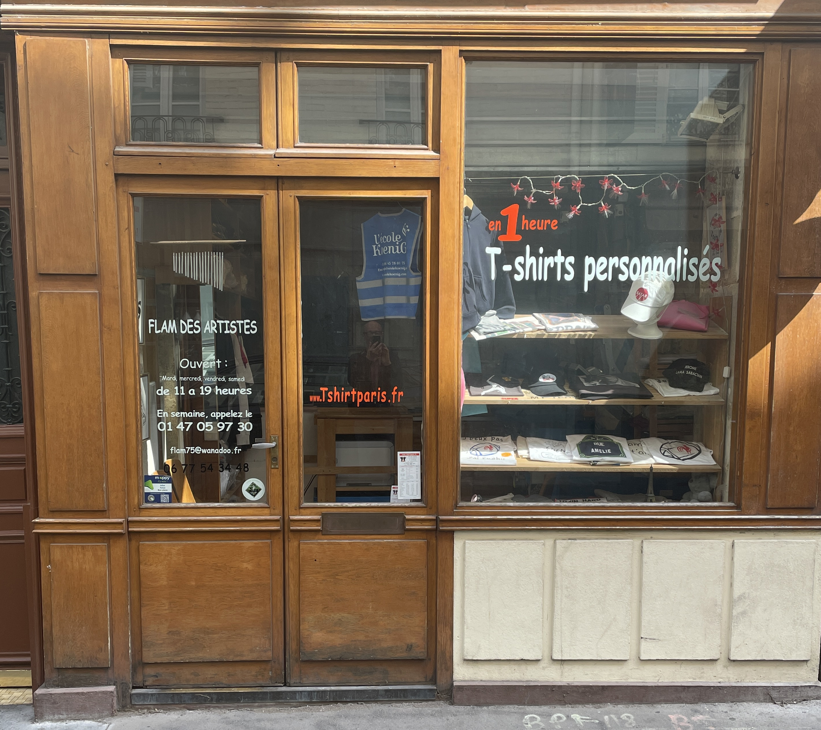 Notre atelier au coeur de Paris